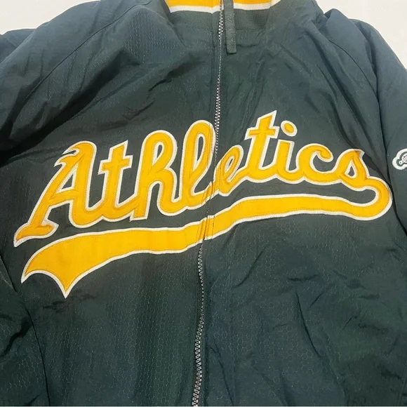 Majestic Oakland Athletics MLB Authentic Collection Dugout Jacket